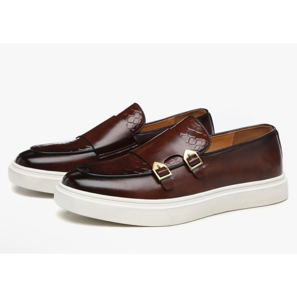 Santimon Chunky Buckle Loafers - Picture 1 of 7